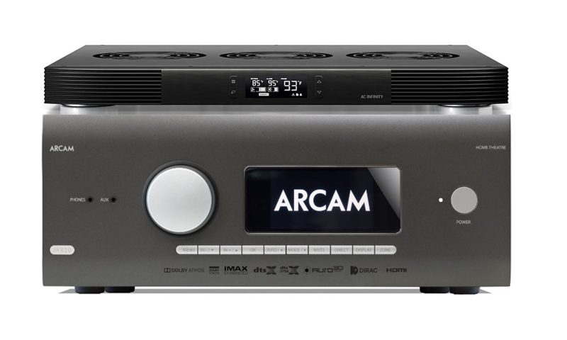 Arcam - AVR20 + AC Infinity Aircom T9