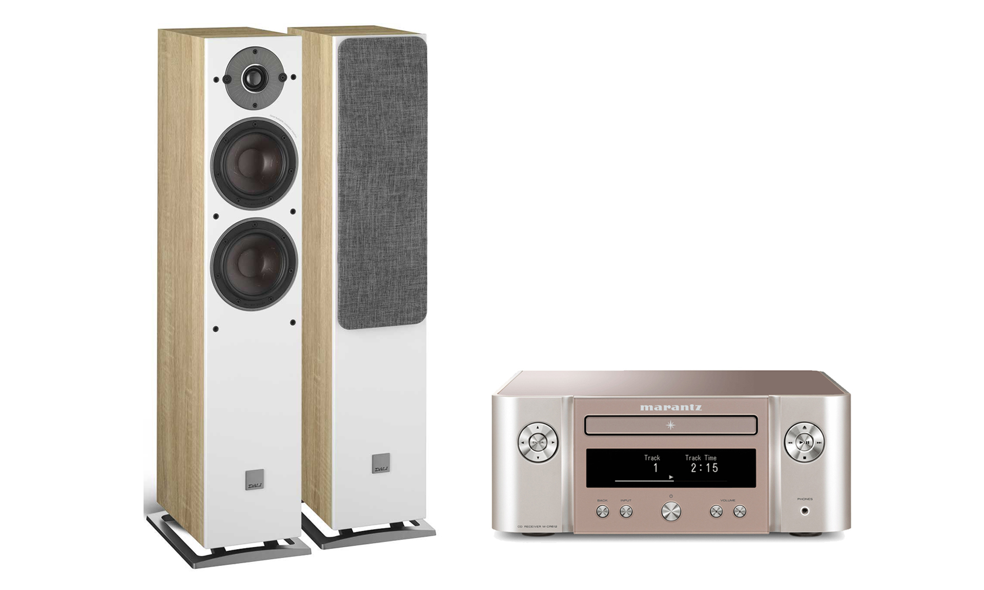 Marantz – M-CR612 + Dali Oberon 7 - Style Sound - Tienda Alta
