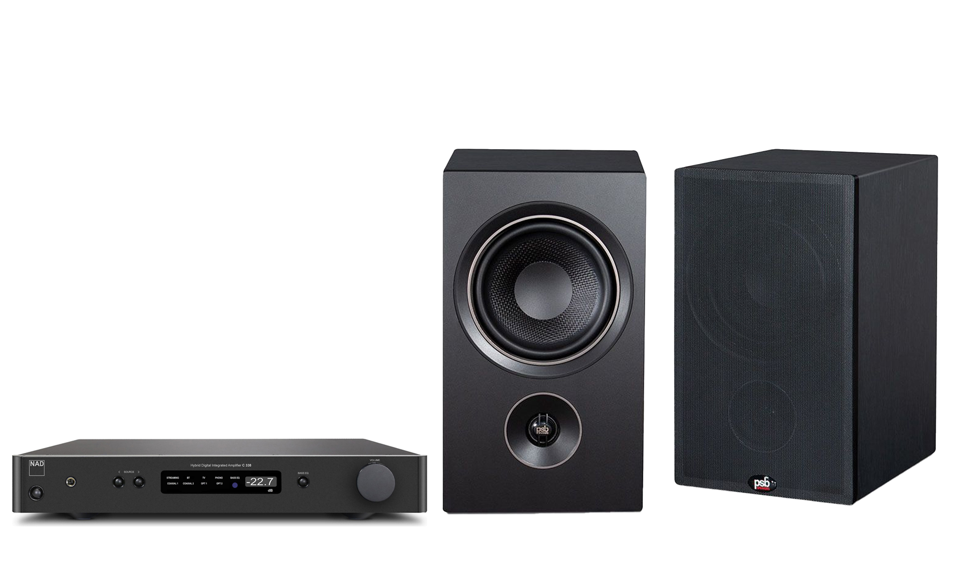 Nad C338 + PSB Alpha P5