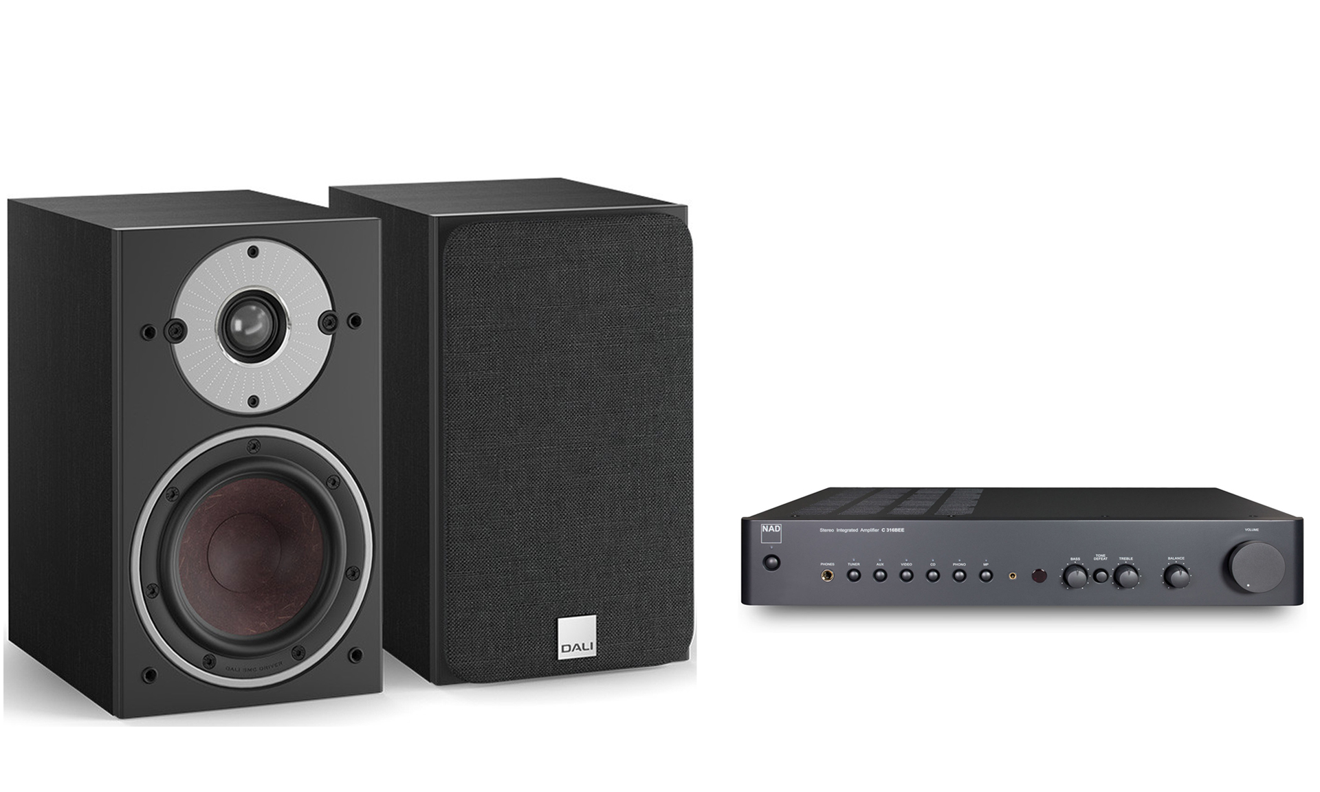 Nad – C316 BEE v2 + Dali Oberon 3