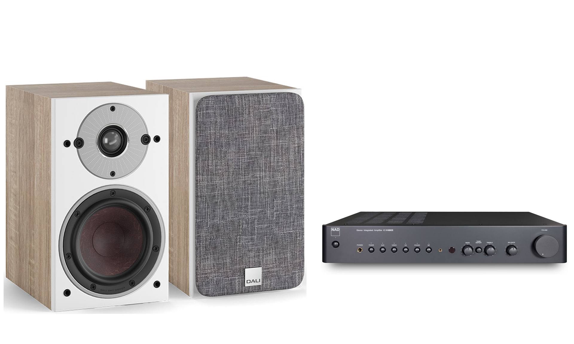 Nad – C316 BEE v2 + Dali Oberon 3 - Imagen 2