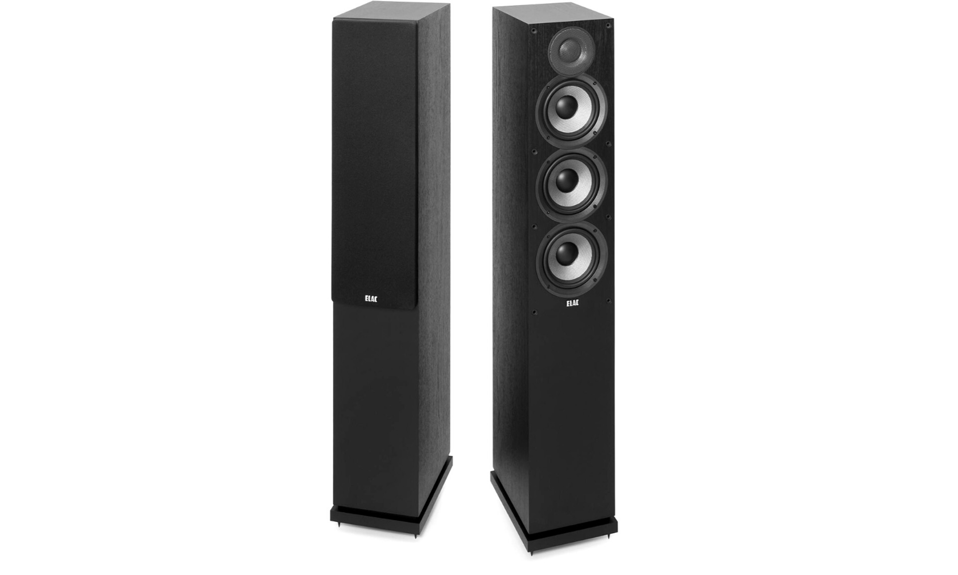 ELAC Debut 2.0 C6.2 – Altoparlante Centrale A 2 Vie Per Home Theater E Stereo, Bass Reflex, 120W, Nero