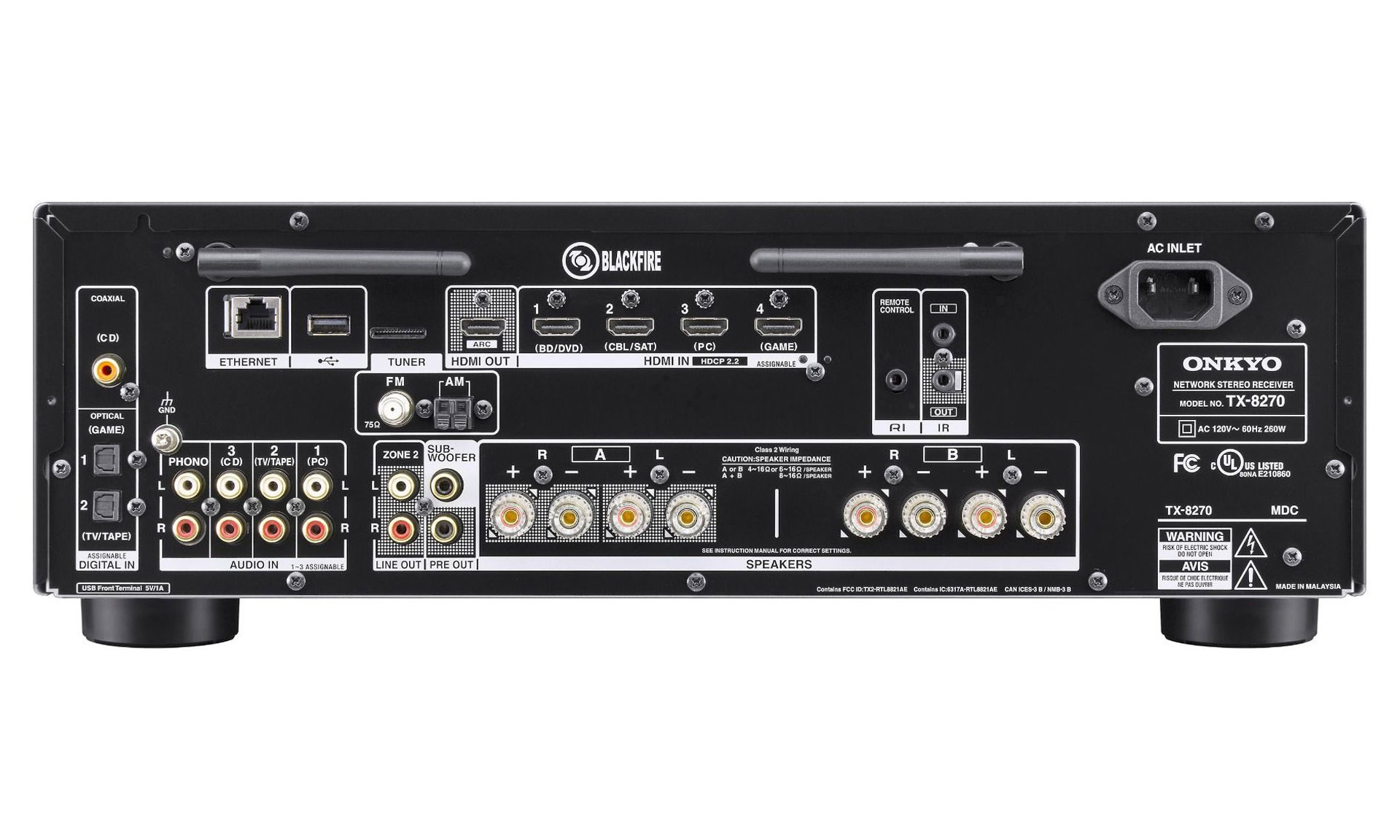 Onkyo – TX-8270 - Imagen 3