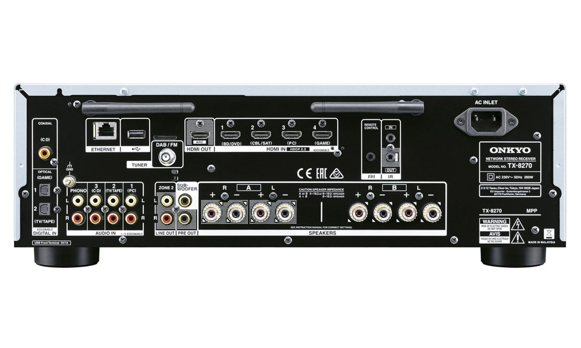 Onkyo – TX-8270 - Imagen 4