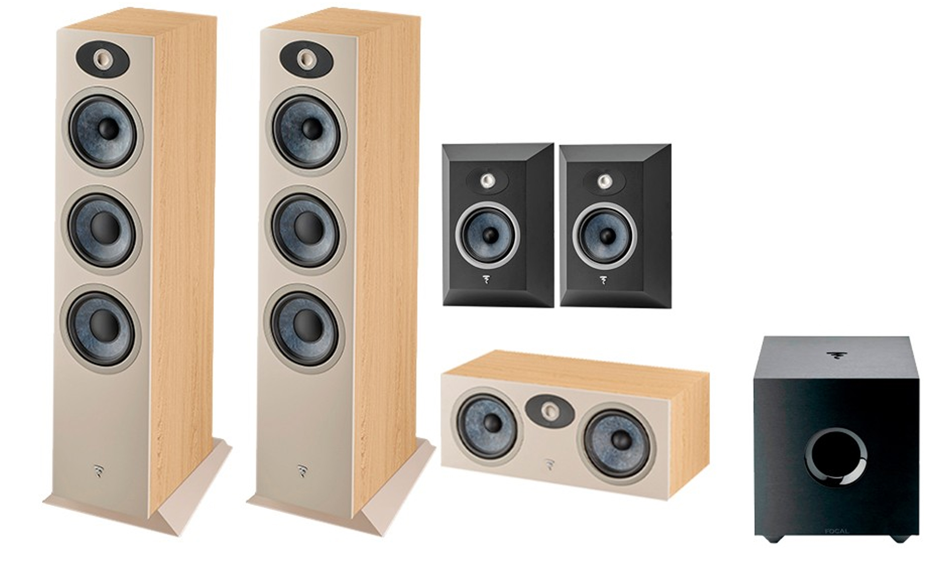 Focal – Theva Nº3 Cinema Pack Surround Sub - Imagen 3