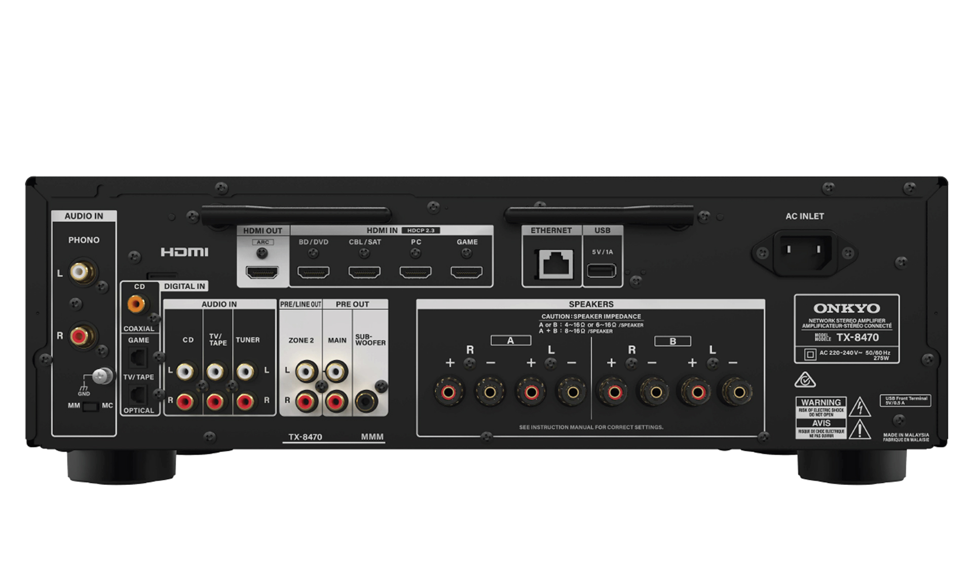 Onkyo – TX-8470 - Imagen 2