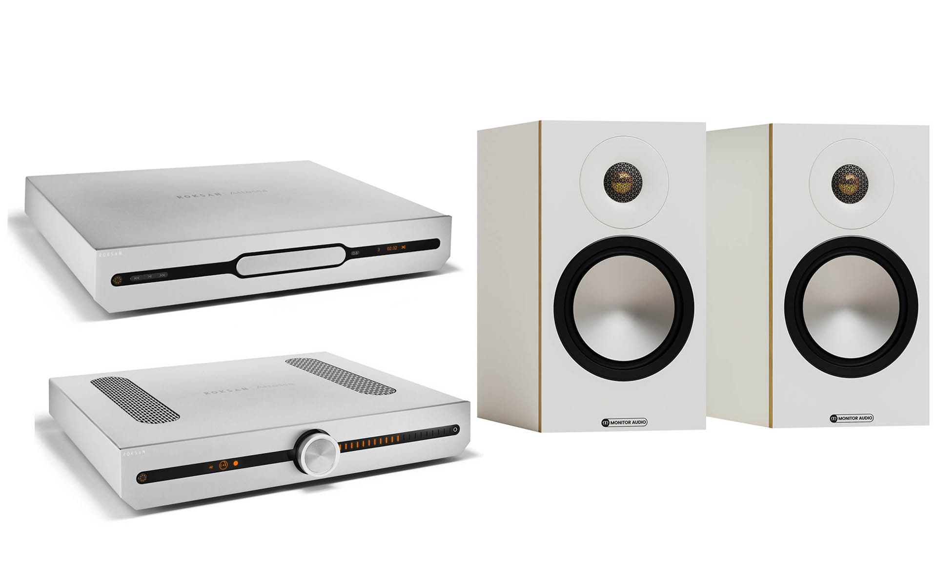 Roksan – Attessa Integrated Amp + CD Transport + Monitor Audio Bronze 50 7G - Imagen 5