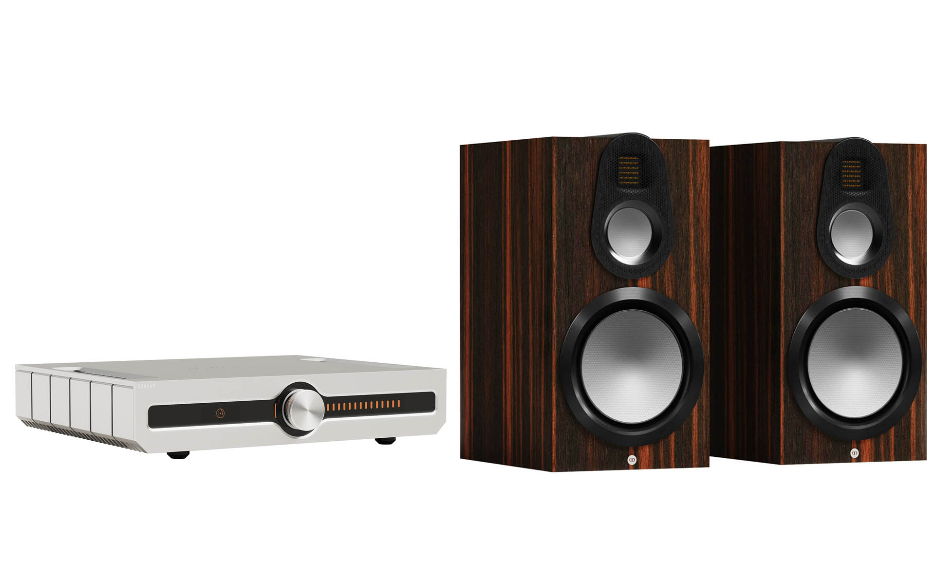 Roksan – Caspian 4G Streaming Amp + Monitor Audio Gold 100 6G - Imagen 6