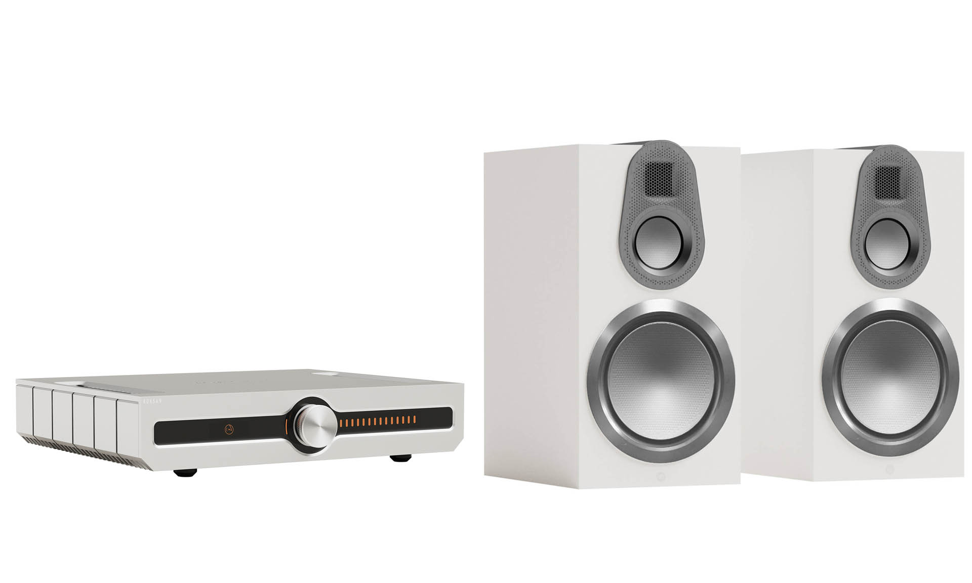 Roksan – Caspian 4G Streaming Amp + Monitor Audio Gold 100 6G - Imagen 5