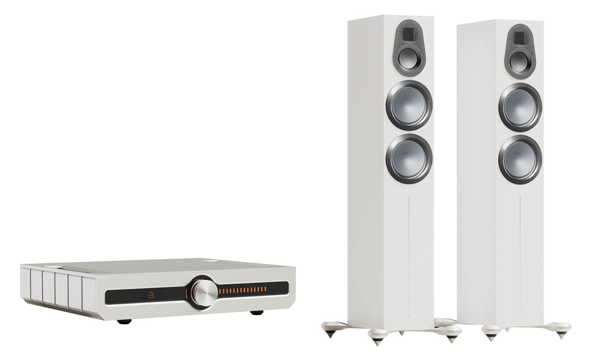 Roksan – Caspian 4G Streaming Amp + Monitor Audio Gold 300 6G - Imagen 5